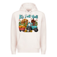 Pale Pink its fall yall Premium Hoodie - CowGirlArtShop