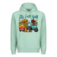 Seafoam its fall yall Premium Hoodie - CowGirlArtShop