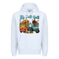 White its fall yall Premium Hoodie - CowGirlArtShop
