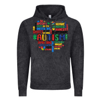 Vintage Black autism heart Vintage Hoodie - MaliasSmallBusiness