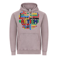 Vintage Zinc autism heart Vintage Hoodie - MaliasSmallBusiness