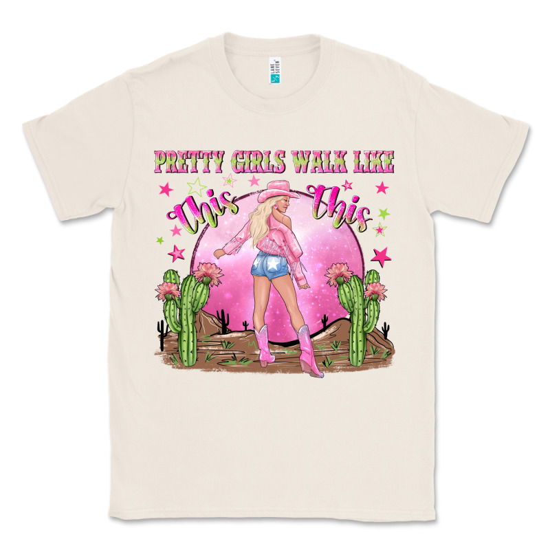 Pretty Girls Walk Like This This Classic Tee by NancyCooperArtShop | Teevron