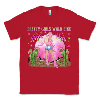 Red pretty girls walk like this this Classic Tee - NancyCooperArtShop