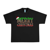 Black merry christmas Urban Heavy Tee - AdoDesignShop