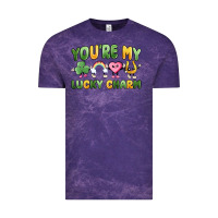 Cloud Purple you're my lucky charm Vintage Tee - MaliasSmallBusiness