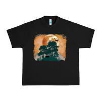 Black wilderness leopard Urban Heavy Tee - MaliasSmallBusiness