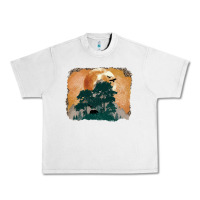 Lunar Rock wilderness leopard Urban Heavy Tee - MaliasSmallBusiness