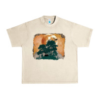 Sandshell wilderness leopard Urban Heavy Tee - MaliasSmallBusiness