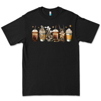Black skeleton coffee cups Premium Tee - Jasminsmagicworld