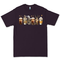 Skeleton Coffee Cups Premium Tee | Teevron