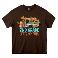 Chocolate Brown 2nd grade let s do this Heavy Core Tee - JahusDesignShop