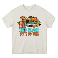 Cream 2nd grade let s do this Heavy Core Tee - JahusDesignShop