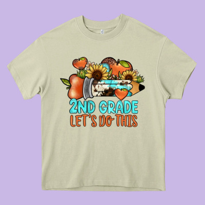2nd Grade Let S Do This Heavy Core Tee Designed By Jahusdesignshop