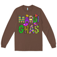 Chestnut Western Mardi Gras Long Sleeve Tee - BundleAndBundleShop