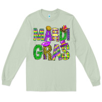 Matcha Western Mardi Gras Long Sleeve Tee - BundleAndBundleShop