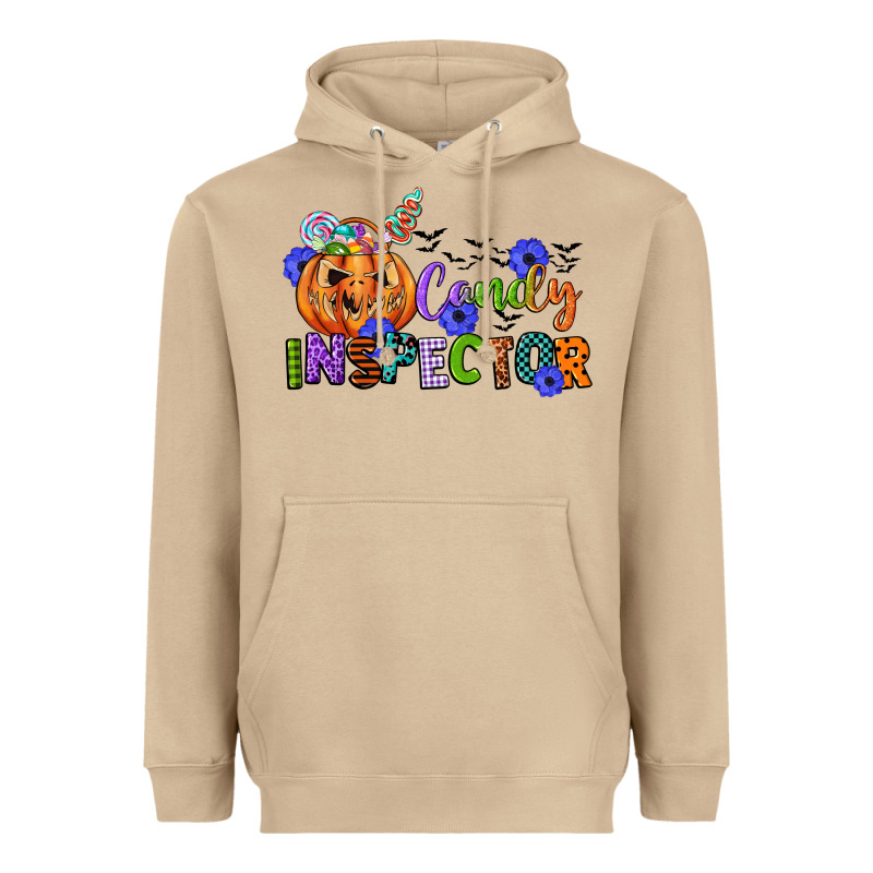 Candy Inspector Heavyweight Hoodie by CowGirlArtShop | Teevron