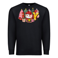 Black joy snowman Premium Sweatshirt - CowGirlArtShop