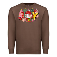 Chestnut joy snowman Premium Sweatshirt - CowGirlArtShop
