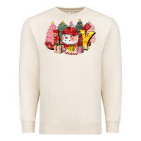 Sandshell joy snowman Premium Sweatshirt - CowGirlArtShop