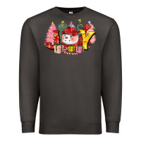 Smoke joy snowman Premium Sweatshirt - CowGirlArtShop