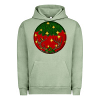 Pigment Oil Green christmas Urban Hoodie - BundleAndBundleShop