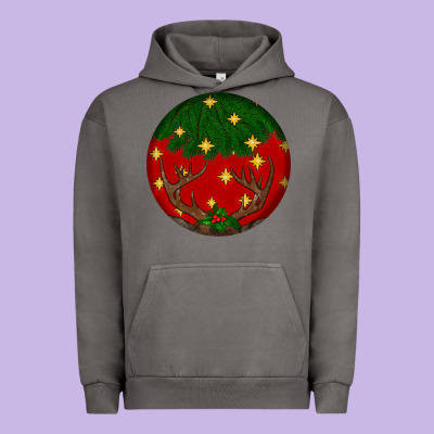 Christmas Urban Hoodie Designed By Bundleandbundleshop
