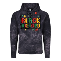 Cloud Black i'm black history Vintage Hoodie - MaliasSmallBusiness