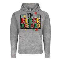 Cloud Rock i'm black history Vintage Hoodie - MaliasSmallBusiness