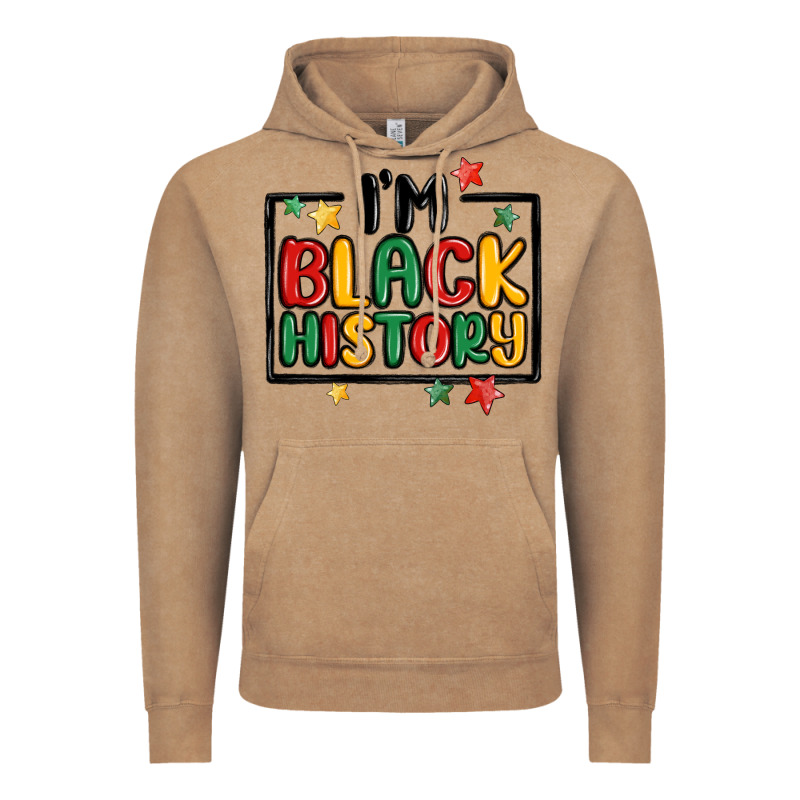 I'm Black History Vintage Hoodie by MaliasSmallBusiness | Teevron