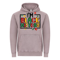 Vintage Zinc i'm black history Vintage Hoodie - MaliasSmallBusiness