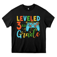 Black leveled 3rd grade Heavy Core Tee - JahusDesignShop