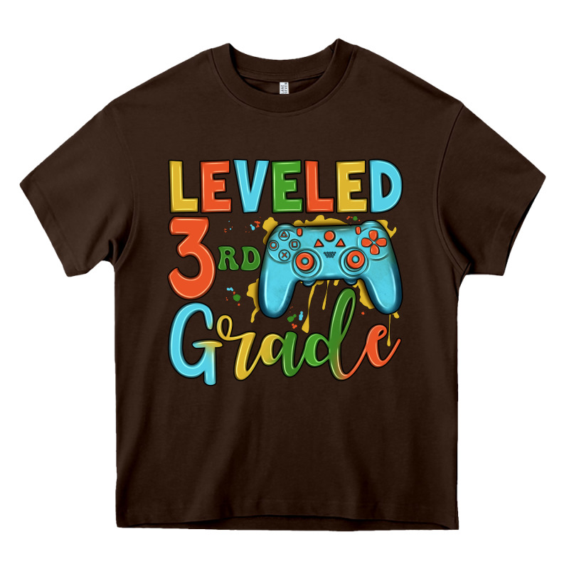 Leveled 3rd Grade Heavy Core Tee by JahusDesignShop | Teevron