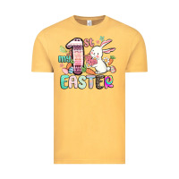 Vintage Mustard my first easter Vintage Tee - MaliasSmallBusiness