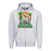 Cowgirl Summer Zipper Hoodie | Teevron