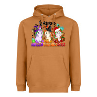 Meerkat happy hallothanksmas unicorn Heavyweight Hoodie - CowGirlArtShop