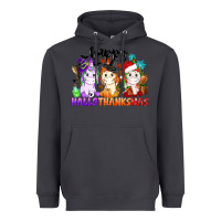 Smoke happy hallothanksmas unicorn Heavyweight Hoodie - CowGirlArtShop
