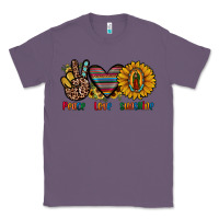 Lavender peace love sunshine Classic Tee - JahusDesignShop