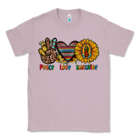 Lilac peace love sunshine Classic Tee - JahusDesignShop
