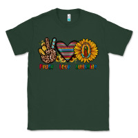 Sports Green peace love sunshine Classic Tee - JahusDesignShop