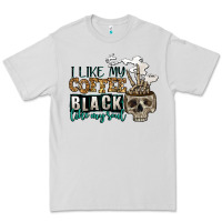 Dove Grey i like my coffee black like my soul Premium Tee - Jasminsmagicworld