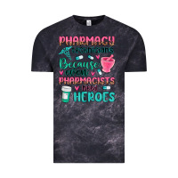 Cloud Black pharmacy technicians Vintage Tee - MaliasSmallBusiness