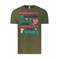 Vintage Olive pharmacy technicians Vintage Tee - MaliasSmallBusiness