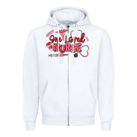 White one loved nurse Zipper Hoodie - texasbilliewilder