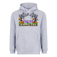Heather Grey days till halloween Heavyweight Hoodie - CowGirlArtShop
