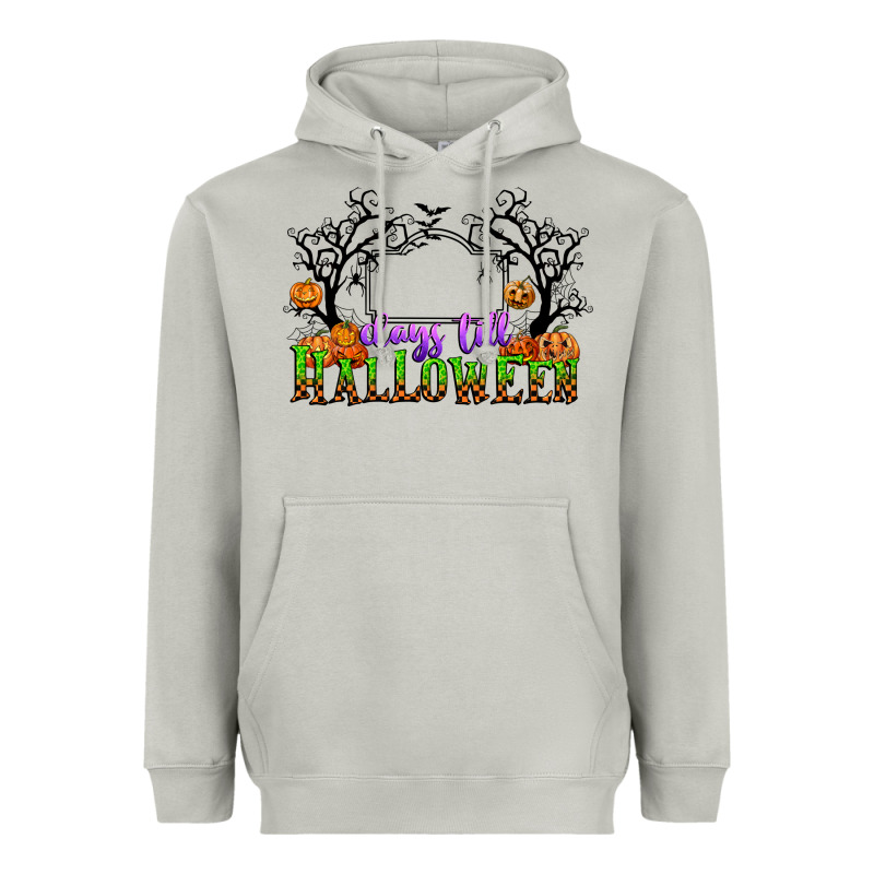 Days Till Halloween Heavyweight Hoodie by CowGirlArtShop | Teevron