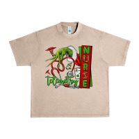 French Oak grinch hand telemetry nurse Urban Heavy Tee - NancyCooperArtShop