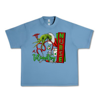 Pebble Blue grinch hand telemetry nurse Urban Heavy Tee - NancyCooperArtShop