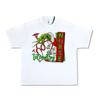 White grinch hand telemetry nurse Urban Heavy Tee - NancyCooperArtShop
