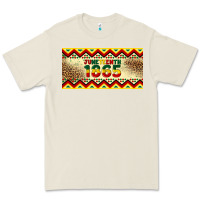 Bone juneteenth 1865 leopard licence plate template Premium Tee - Artiststas