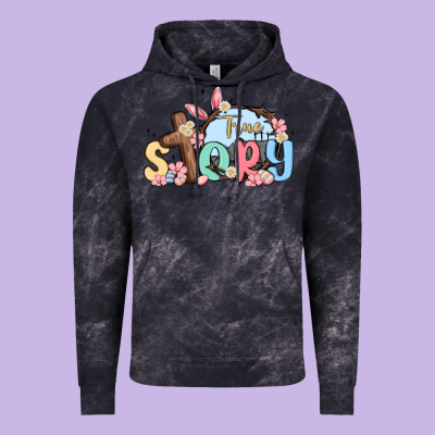 True Story Easter Vintage Hoodie Designed By Maliassmallbusiness